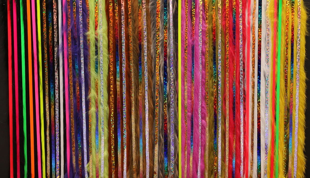 Magnum Bling Rabbit Strips - Hair & Fur - Fly Fish Food