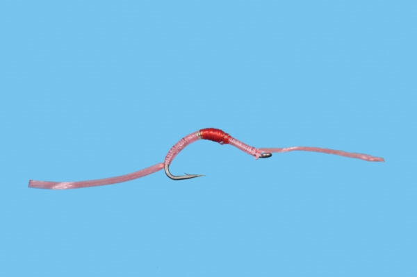 Flossy Worm - Pink