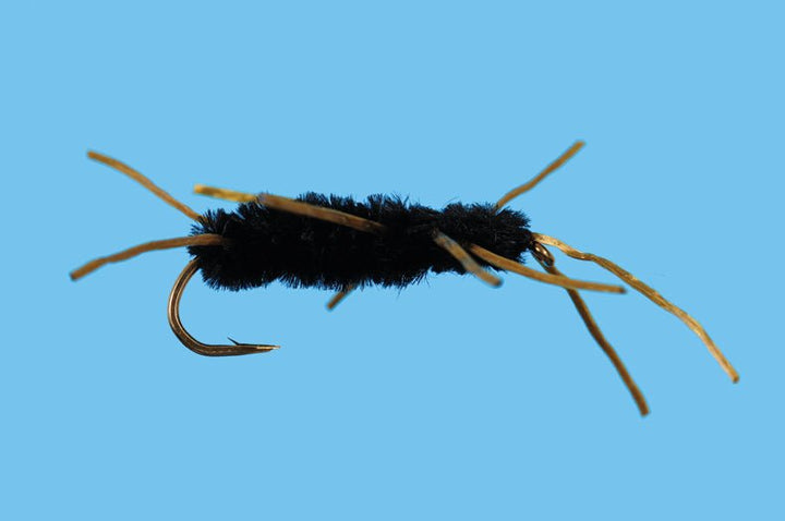 Pat's Rubber Legs - Black - Flies - Fly Fish Food