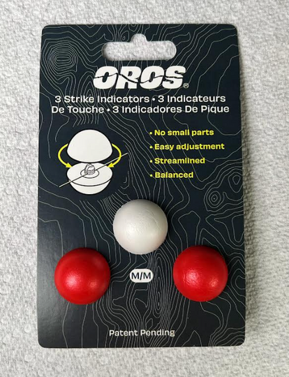 Oros Strike Indicator - 3 Pack - Red/White