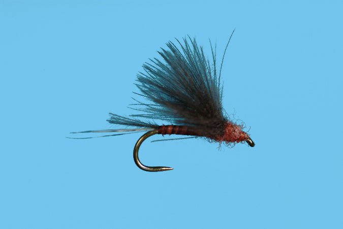 Harrop's CDC Biot Dun - Mahogany - Flies - Fly Fish Food