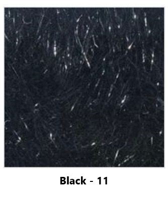 Ripple Ice Hair - 4 inch - Synthetic Fibers & Flash - Fly Fish Food