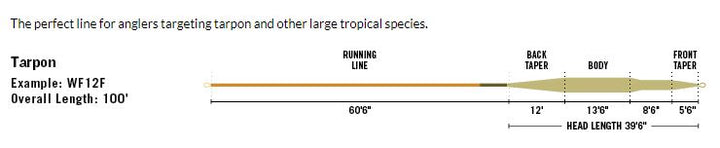 Rio's Premier Tropical Series Tarpon Saltwater Fly Line