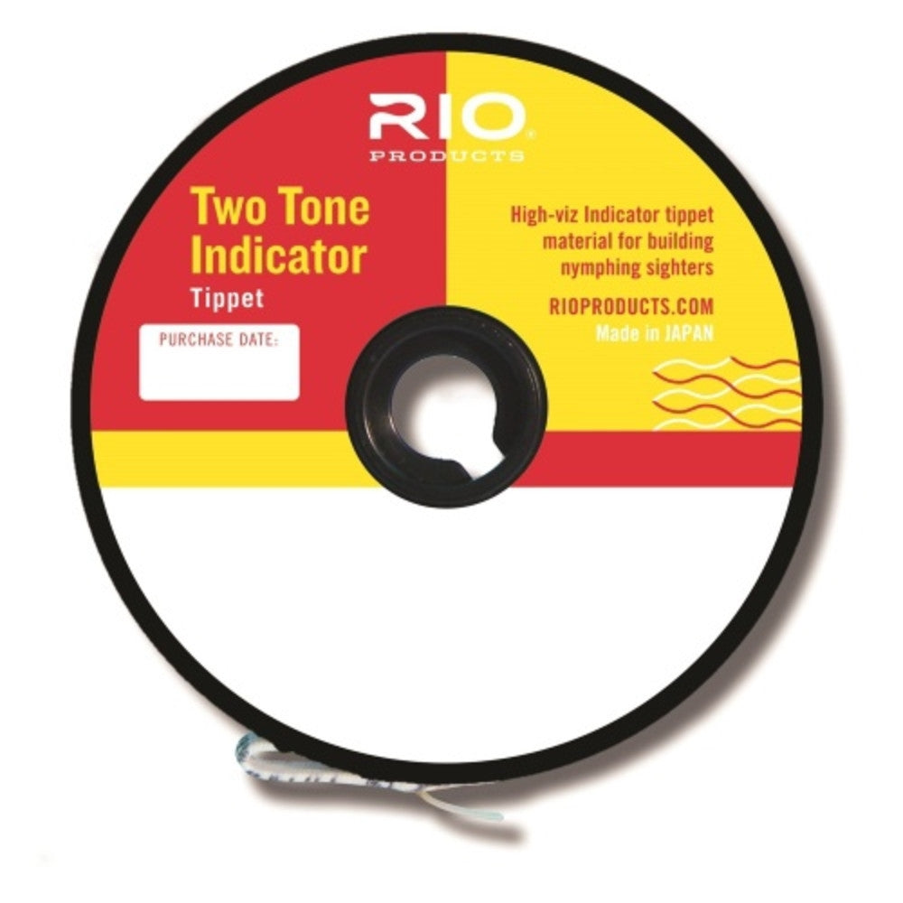 RIO Two-Tone Indicator Tippet - Pink/Yellow