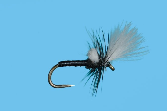 Harrop's Hanging Midge - Black - Flies - Fly Fish Food