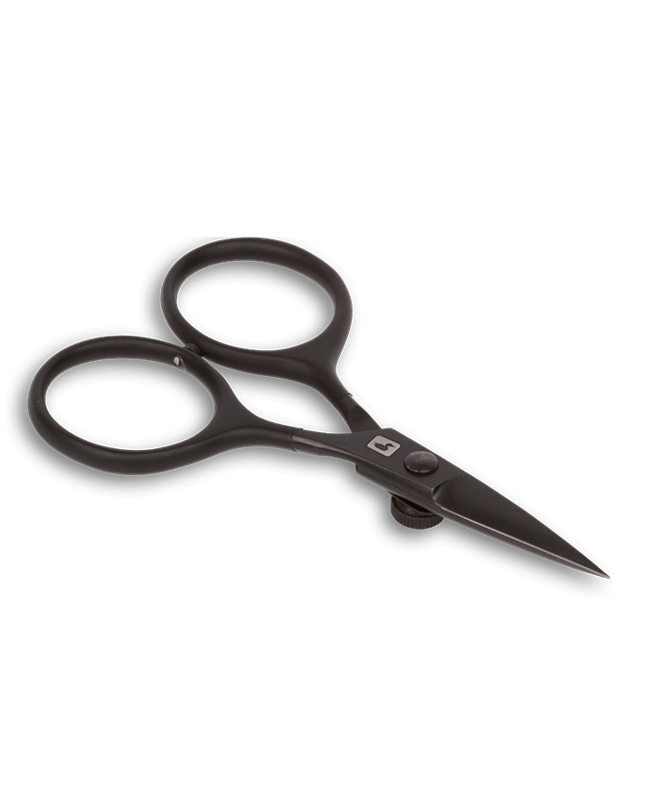 Loon Razor Scissors 4" - Black - Tying Tools - Fly Fish Food