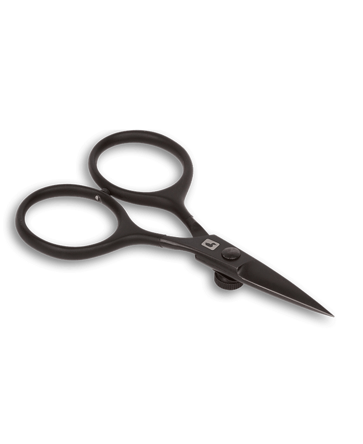 Loon Razor Scissors 4" - Black - Tying Tools - Fly Fish Food