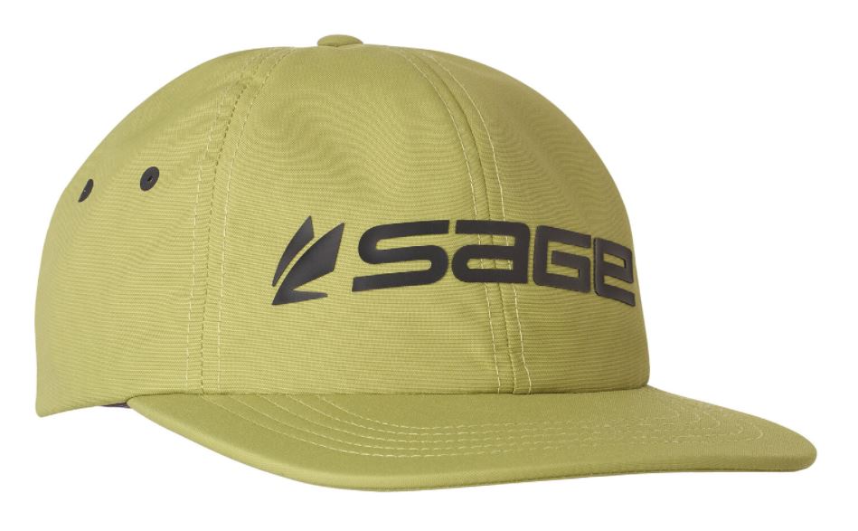 Sage Relaxed Nylon Hat - Green