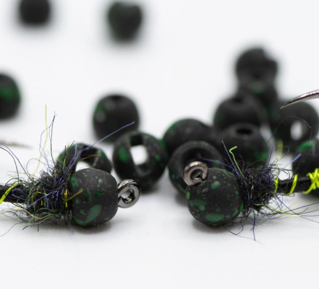 Firehole Stones Speckled Tungsten Beads