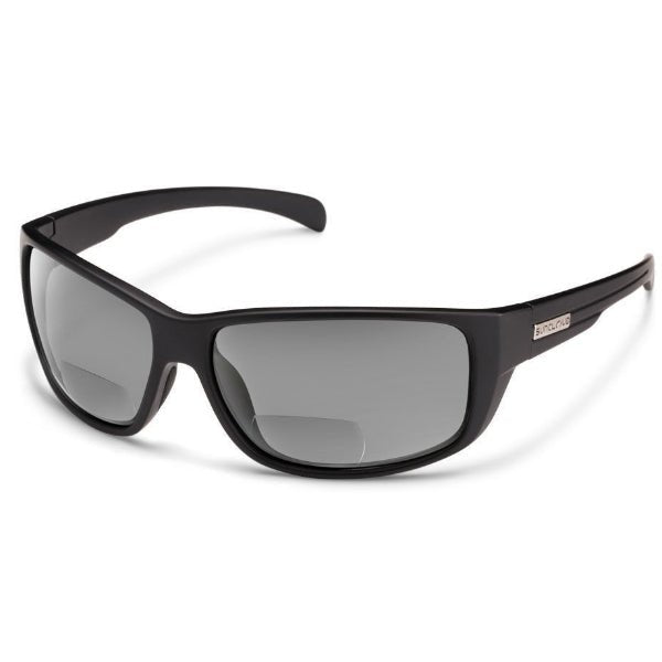 Suncloud Milestone Reader - Matte Black - Polarized Gray +1.50 - Sunglasses - Fly Fish Food