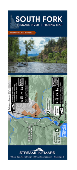 Streamline Maps Fishing Maps