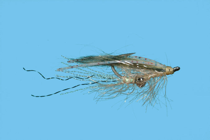 Skampi Shrimp Fly with Bead Chain Eyes