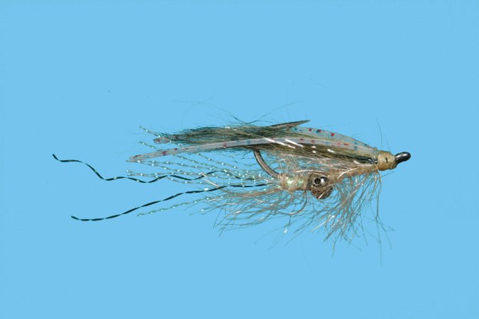 Skampi Shrimp Fly with Bead Chain Eyes - Flies - Fly Fish Food