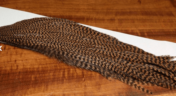 Hareline Half Cape - Grizzly Tan - Hackle - Fly Fish Food