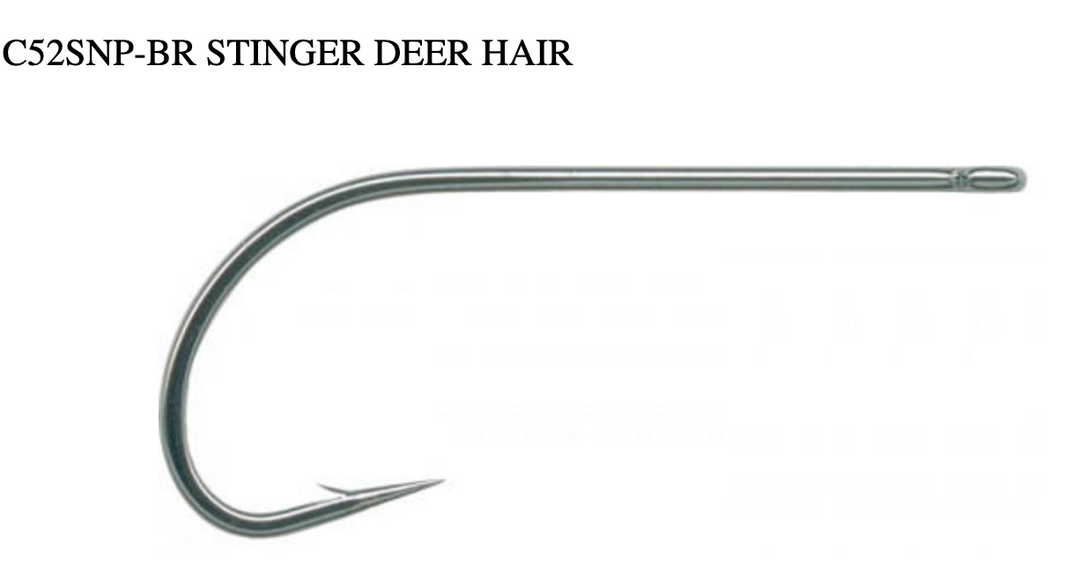 Mustad Stinger Deer Hair Hook 1/0
