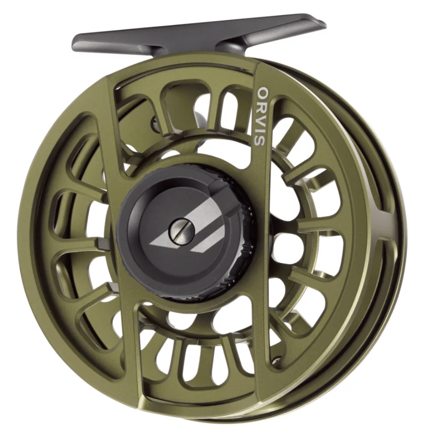 Orvis Hydros Euro Fly Reel - Matte Olive