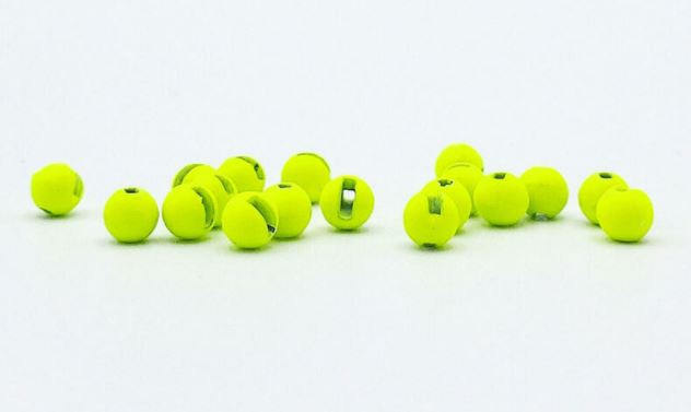 Firehole Stones Neon Matte Slotted Tungsten Beads