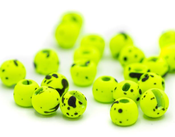 Firehole Stones Speckled Slotted Tungsten Beads