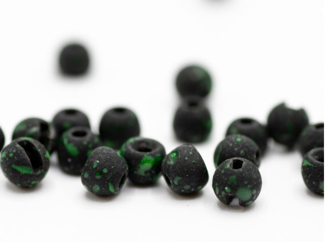 Firehole Stones Speckled Slotted Tungsten Beads