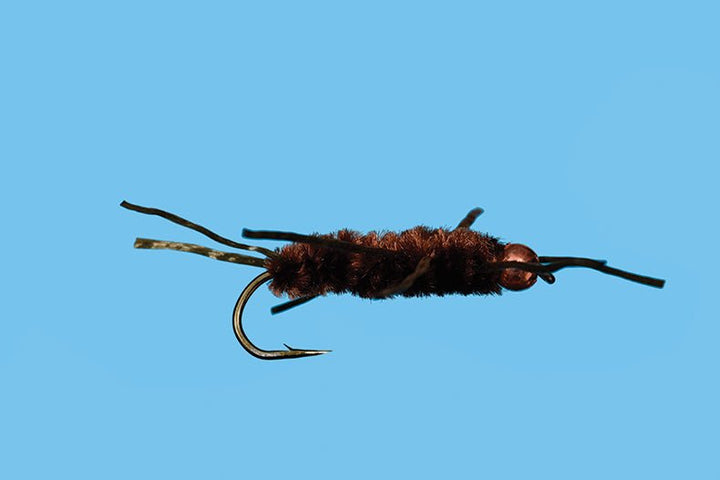 Tungsten Pat's Rubber Legs - Brown - Flies - Fly Fish Food