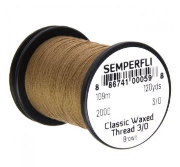 Semperfli Classic Waxed Thread - 3/0