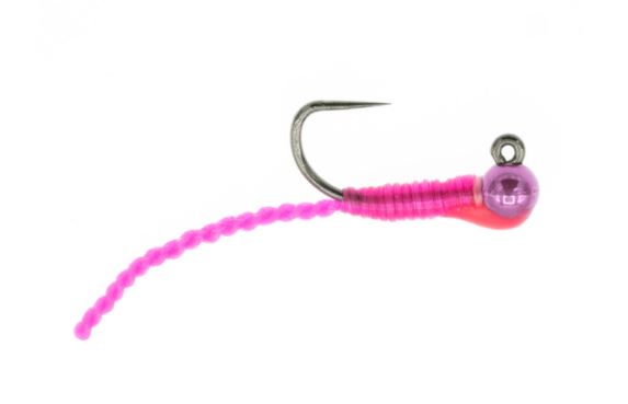 Smitherman's Twisted Worm- Pink