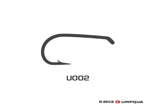 Umpqua U002 Dry Fly Hook - 50 pack