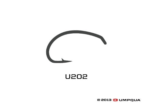 Umpqua U202 Scud/Pupa Hook - 50 pack