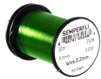 Semperfli - Wire - 0.1mm - Bright Gold
