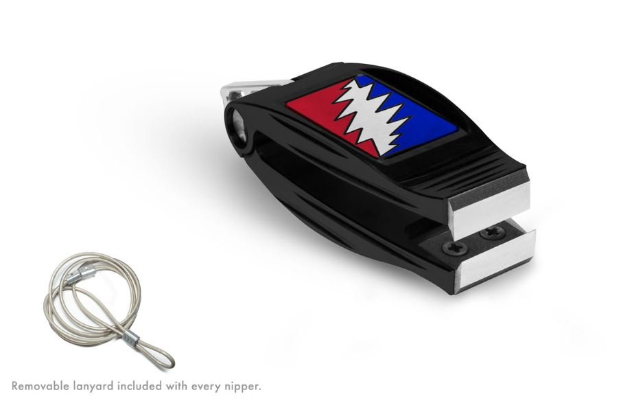 Abel Nipper - Black/Grateful Dead Lightning Bolt - On Water Accessories - Fly Fish Food