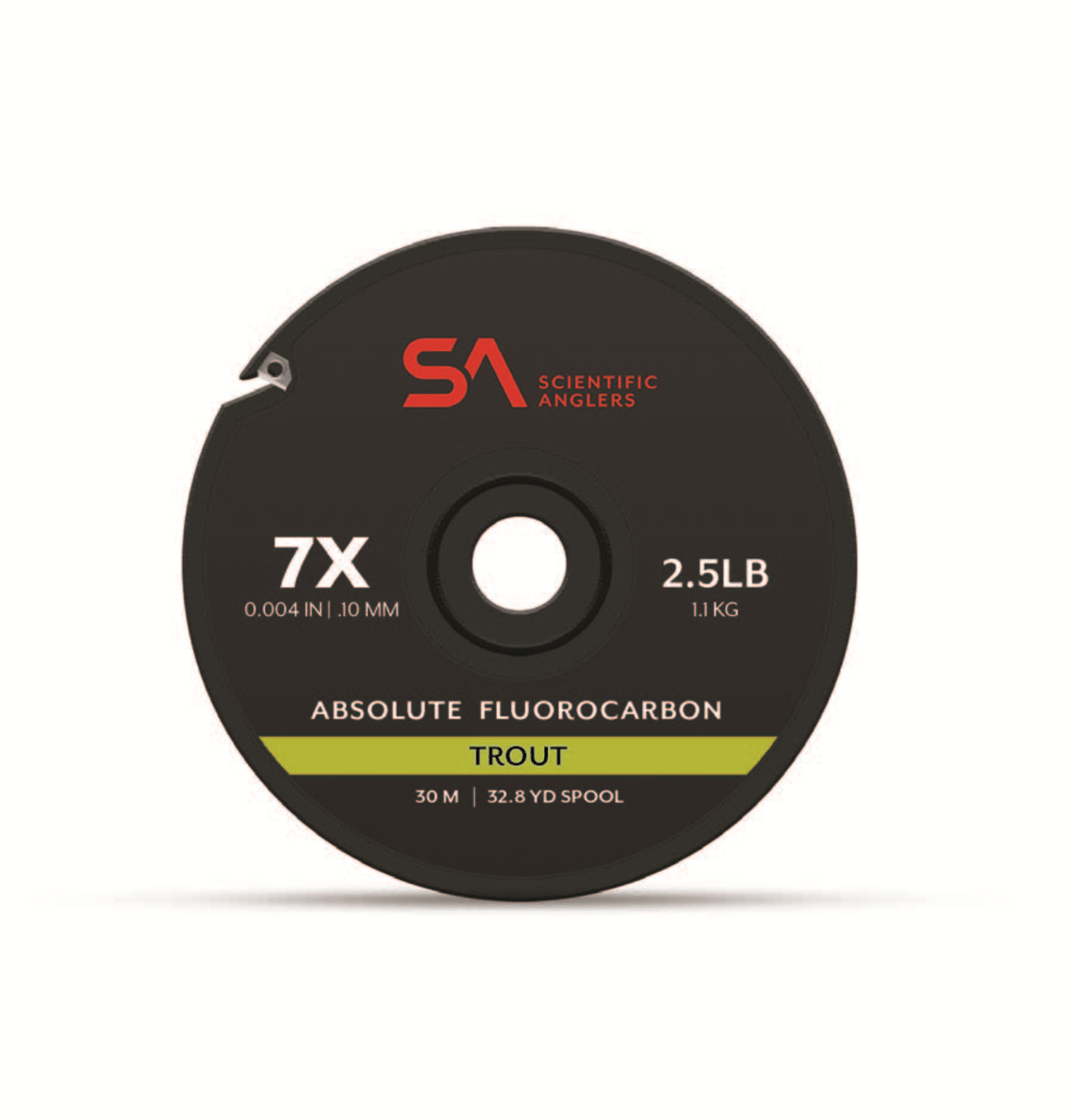 Scientific Anglers Absolute Fluorocarbon Trout Tippet - 30m - Tippet, Leader & Accessories - Fly Fish Food