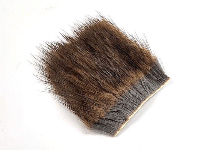 American Muskrat Fur Piece - Hair & Fur - Fly Fish Food