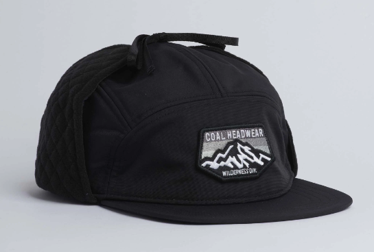 COAL - The Tracker Flannel Lined 5 Panel Earflap Cap
