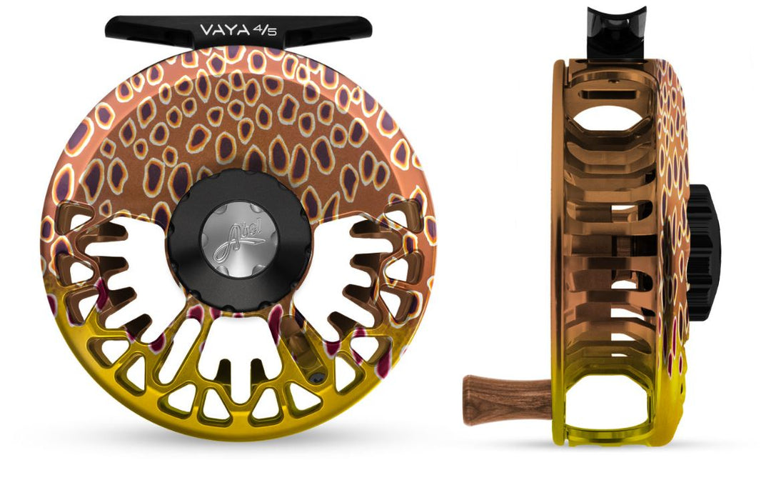 abel fly reel brown trout Abel Vaya Classic Brown Trout