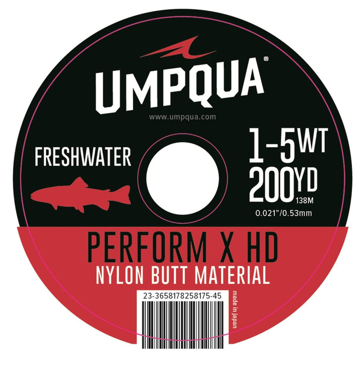 Umpqua Perform X Butt Material - 200 Yards - Tippet, Leader & Accessories - Fly Fish Food