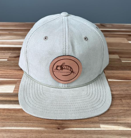 Fly Fish Food Logo Hat Corduroy - Tan