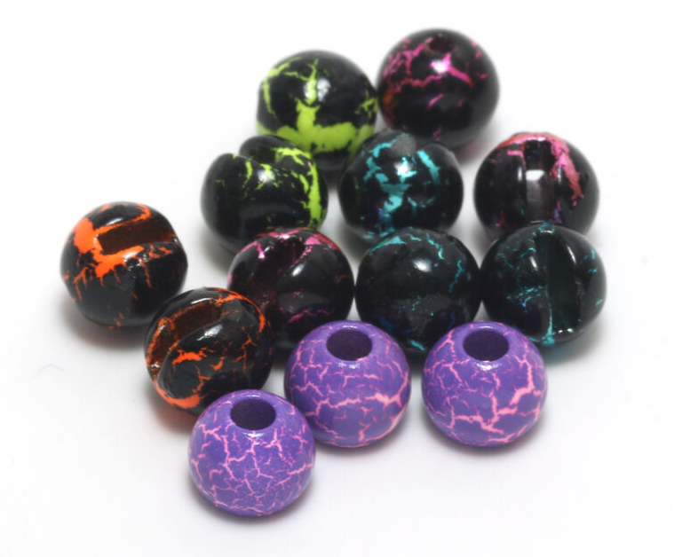 Hareline Tungsten Beads - Crackle