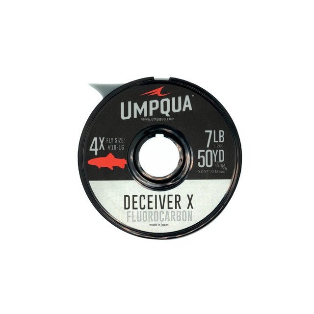 Umpqua Deceiver X Fluorocarbon Tippet - 100 Yards - Tippet, Leader & Accessories - Fly Fish Food