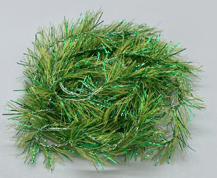 Upavon Pure Green Flash Dragonfly Straggle Hackle