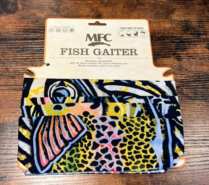 MFC Fish Gaiter - Estrada's Rainbow Trout Graffiti