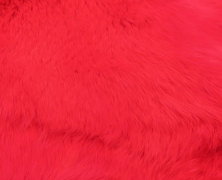 Cross Cut Whole Rabbit Hide