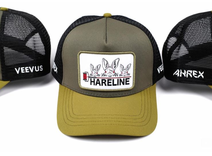 Hareline Logo Trucker Cap