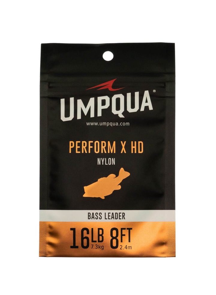 Umpqua Perform X HD Bass Leader - Tippet, Leader & Accessories - Fly Fish Food