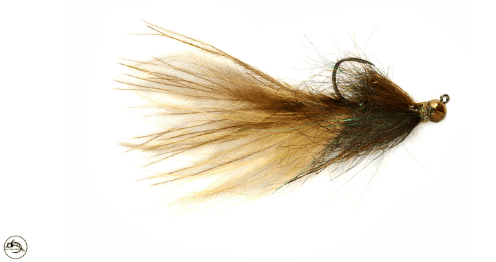 Jig Scupin Olive Barbless - Flies - Fly Fish Food