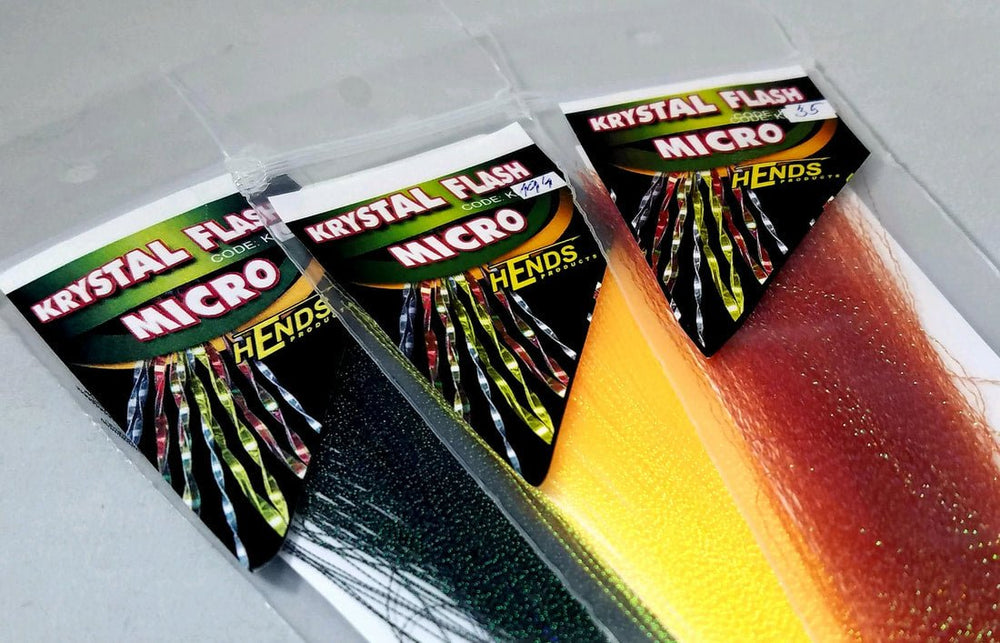 Hends Krystal Flash Micro - Synthetic Fibers & Flash - Fly Fish Food