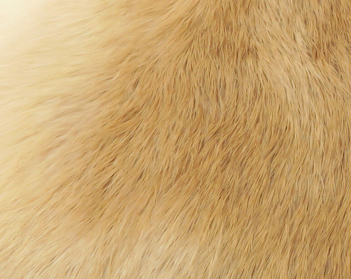 Cross Cut Whole Rabbit Hide