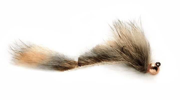 Croston's Micro Rabbit Sculpin Natural Barbless - Flies - Fly Fish Food