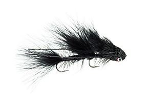 Galloup's Mini Dungeon - Black - Flies - Fly Fish Food