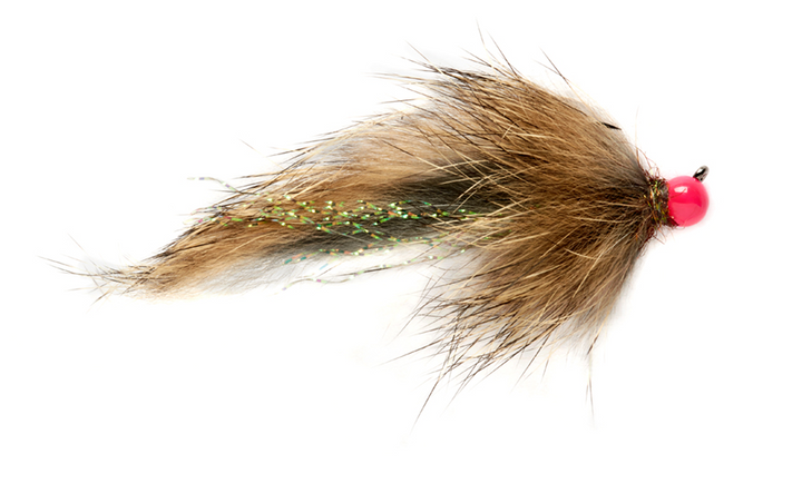 Tactical Hot Head Jig Zonker Natural Barbless