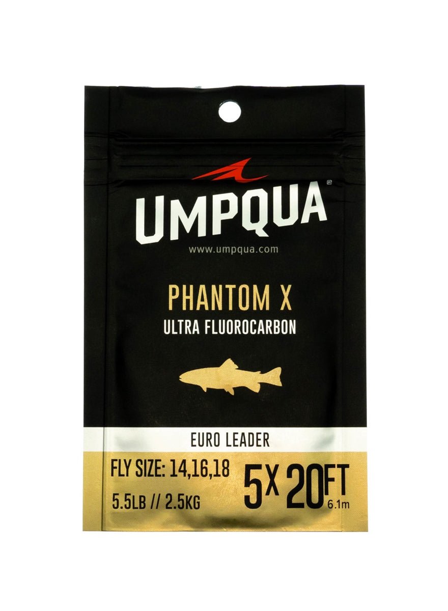 Umpqua Phantom X Euro Nymph Leader 20ft - Tippet, Leader & Accessories - Fly Fish Food